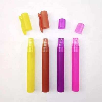 новое прибытие 10ml ручка духов бутылки брызг духов атомизатора много цветов пластиковая с крышкой зажима